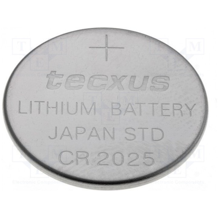 Батарея литиевая TECXUS 23682 (BAT-CR2025-TX)