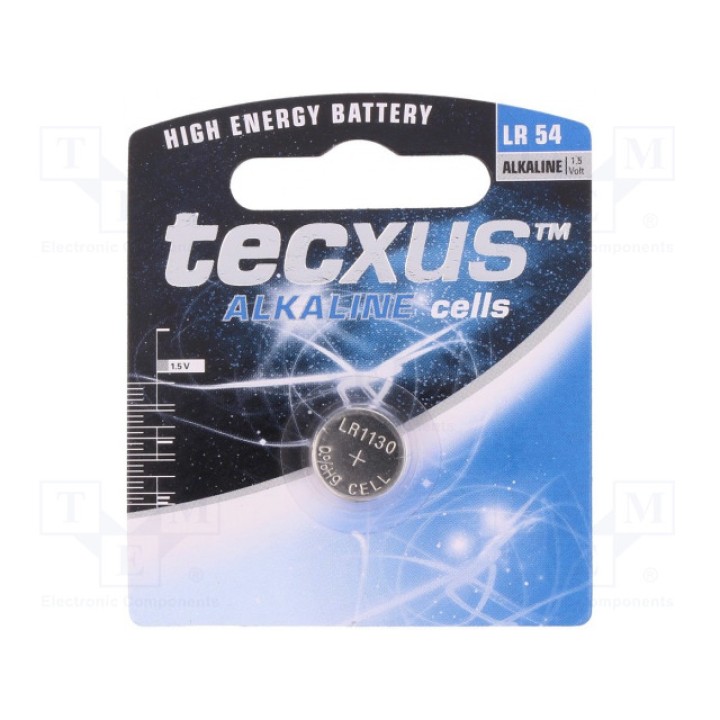 Батарея щелочная TECXUS 23735 (BAT-LR54-TX)