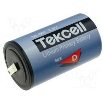 Батарея литиевая 3,6В TEKCELL BAT-ER34615SB-CNR