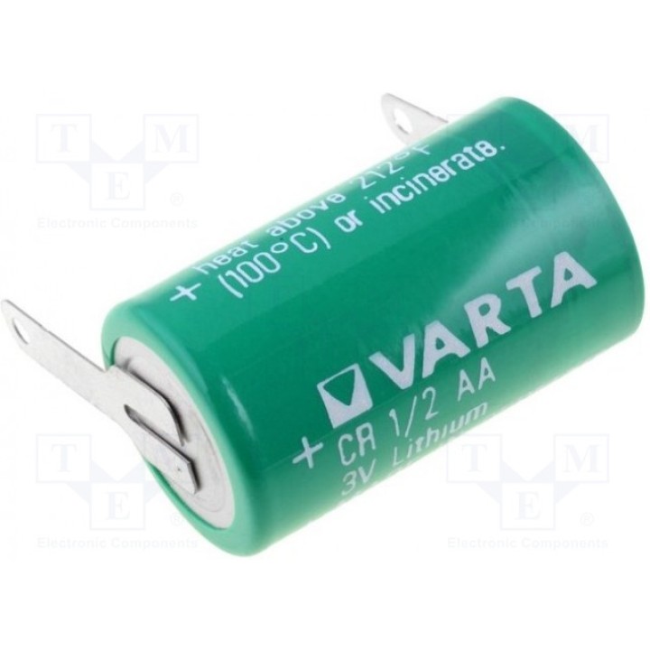 Батарея литиевая VARTA MICROBATTERY 6127 301 301 (BAT-CR1-2AA-ST)