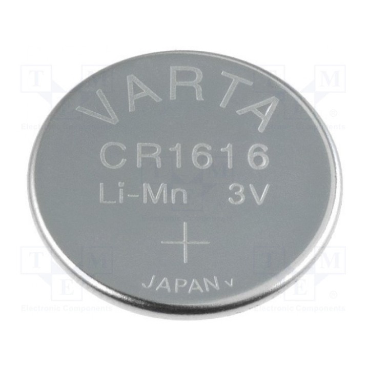 Батарея литиевая VARTA MICROBATTERY 6616 101 501 (BAT-CR1616-V)