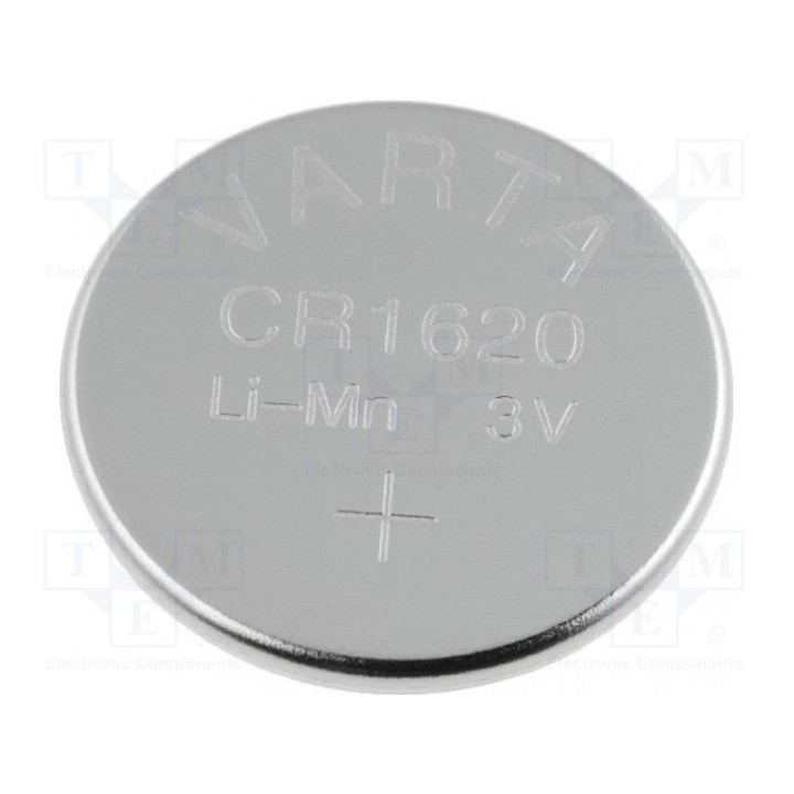 Батарея литиевая VARTA MICROBATTERY 6620 101 501 (BAT-CR1620-V)