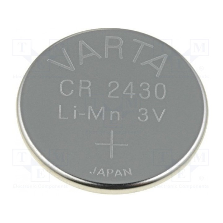 Батарея литиевая VARTA MICROBATTERY 6430 101 501 (BAT-CR2430-V)