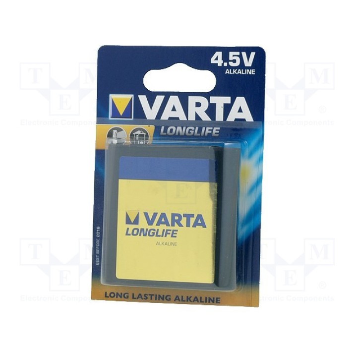 Батарея щелочная VARTA 4112101411 (BAT-3LR12-VL)