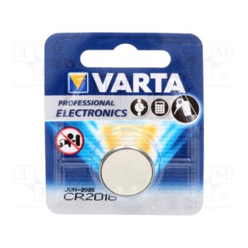 Батарея литиевая VARTA BAT-CR2016-V-B1