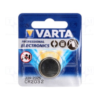 Батарея литиевая VARTA BAT-CR2032-V-B1