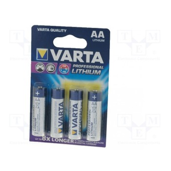 Батарея литиевая 1,5В VARTA BAT-FR6-V