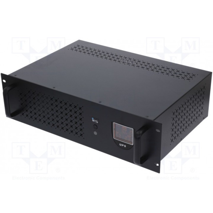 Блок питания ИБП 438x307x88мм 720Вт IPS RM-LI-1K2-2U-LCD-2X7 (RM-LI-1K2-2U-LCD)