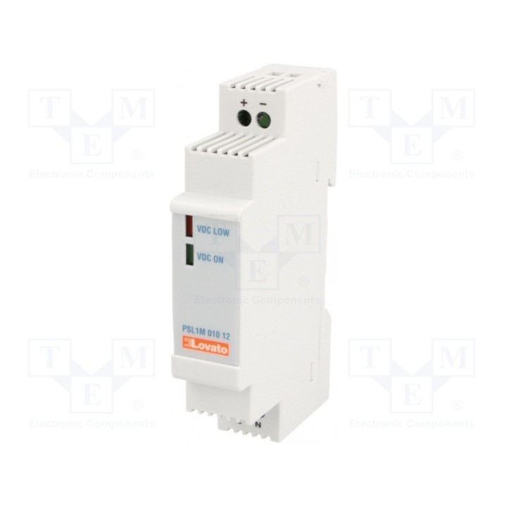 Блок питания импульсный 10Вт 12ВDC LOVATO ELECTRIC PSL1M01012 (PSL1M01012)