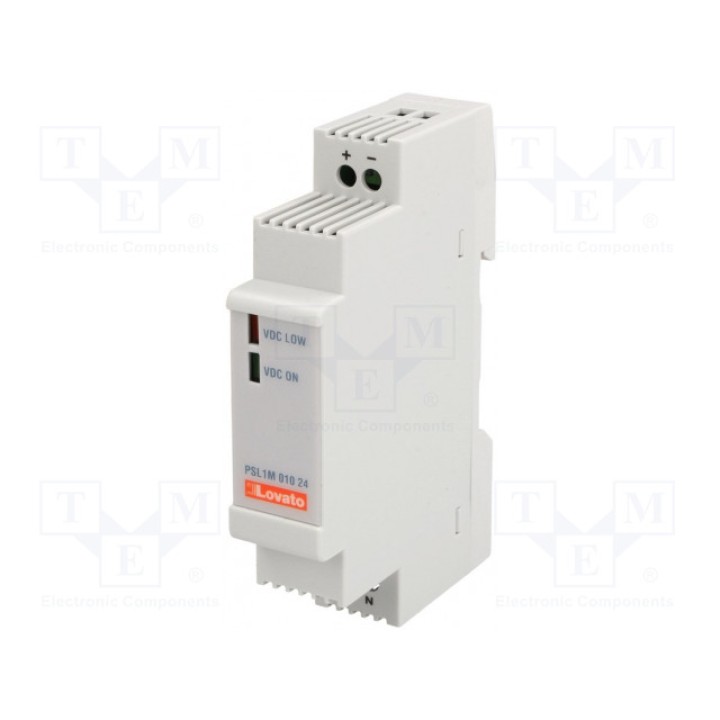 Блок питания импульсный 10Вт 24ВDC LOVATO ELECTRIC PSL1M01024 (PSL1M01024)