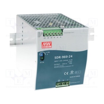 Блок питания импульсный 960Вт MEAN WELL SDR-960-48