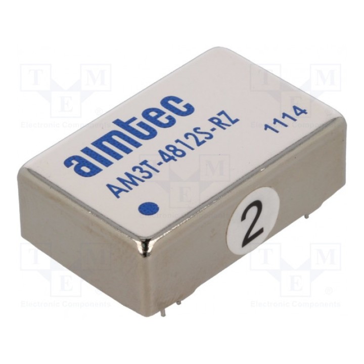 Преобразователь DC/DC 3Вт AIMTEC AM3T-4812S-RZ (AM3T-4812S-RZ)