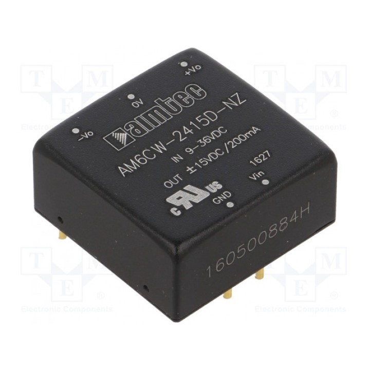 Преобразователь DC/DC AIMTEC AM6CW-2415D-NZ (AM6CW-2415D-NZ)