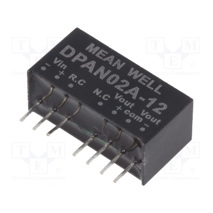 Преобразователь DC/DC MEAN WELL DPAN02A-12 (DPAN02A-12)