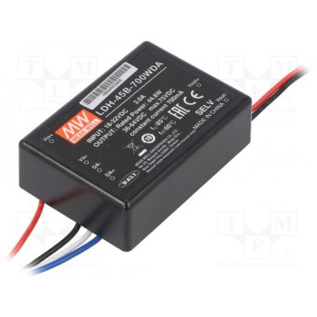 Преобразователь DC/DC MEAN WELL LDH-45B-700WDA