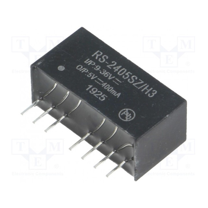 Преобразователь DC/DC RECOM RS-2405SZH3 (RS-2405SZ-H3)