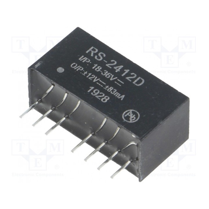 Преобразователь DC/DC RECOM RS-2412D (RS-2412D)