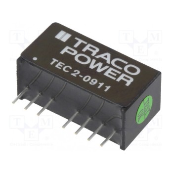 Преобразователь DC/DC 2Вт TRACO POWER TEC2-0911