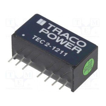 Преобразователь DC/DC 2Вт TRACO POWER TEC2-1211