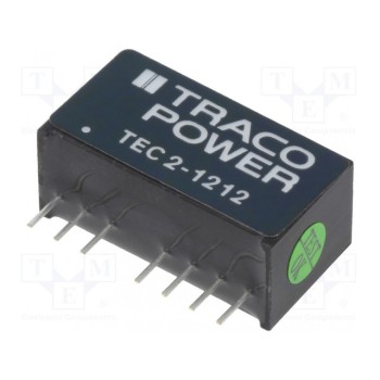 Преобразователь DC/DC 2Вт TRACO POWER TEC2-1212