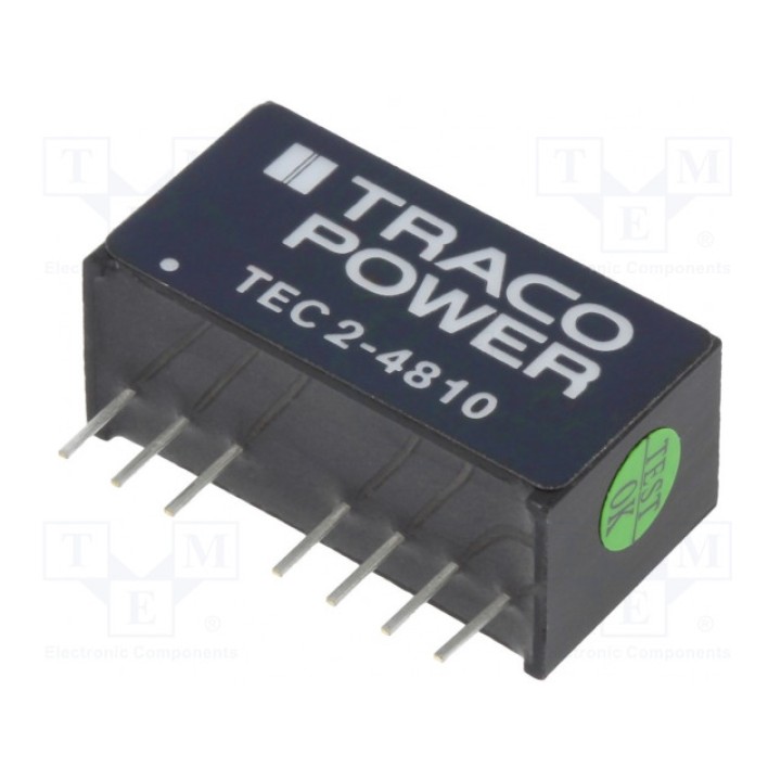 Преобразователь DC/DC 2Вт TRACO POWER TEC 2-4810 (TEC2-4810)