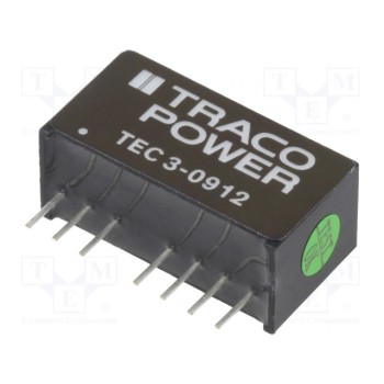 Преобразователь DC/DC TRACO POWER TEC3-0912