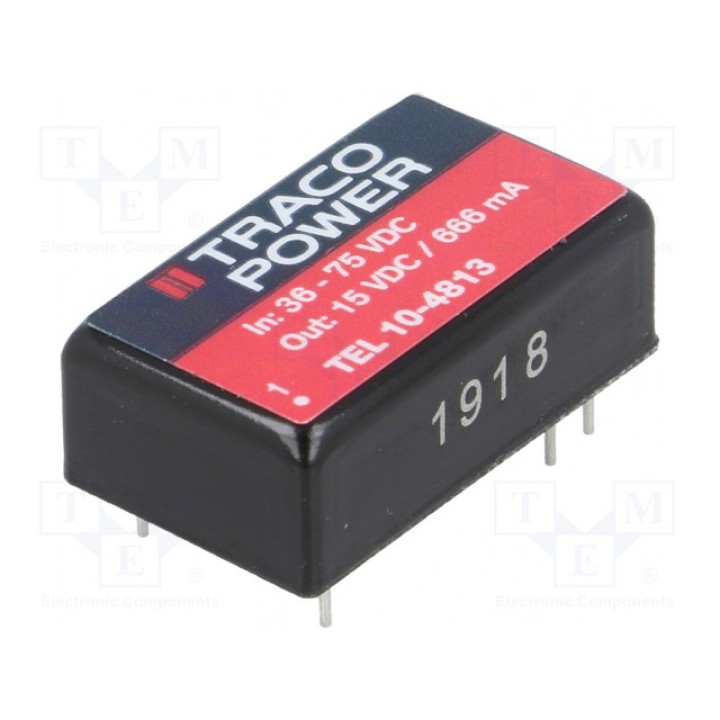 Преобразователь DC/DC TRACO POWER TEL 10-4813 (TEL10-4813)