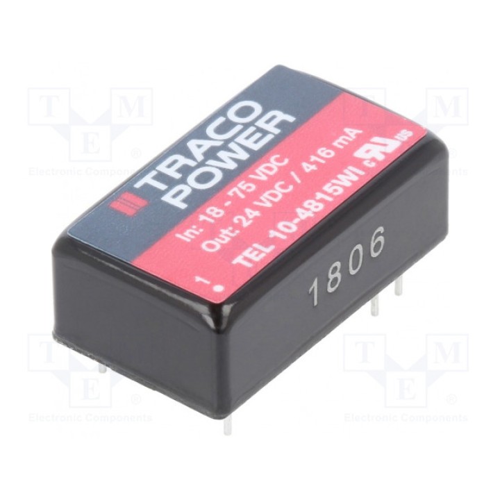 Преобразователь DC/DC TRACO POWER TEL 10-4815WI (TEL10-4815WI)