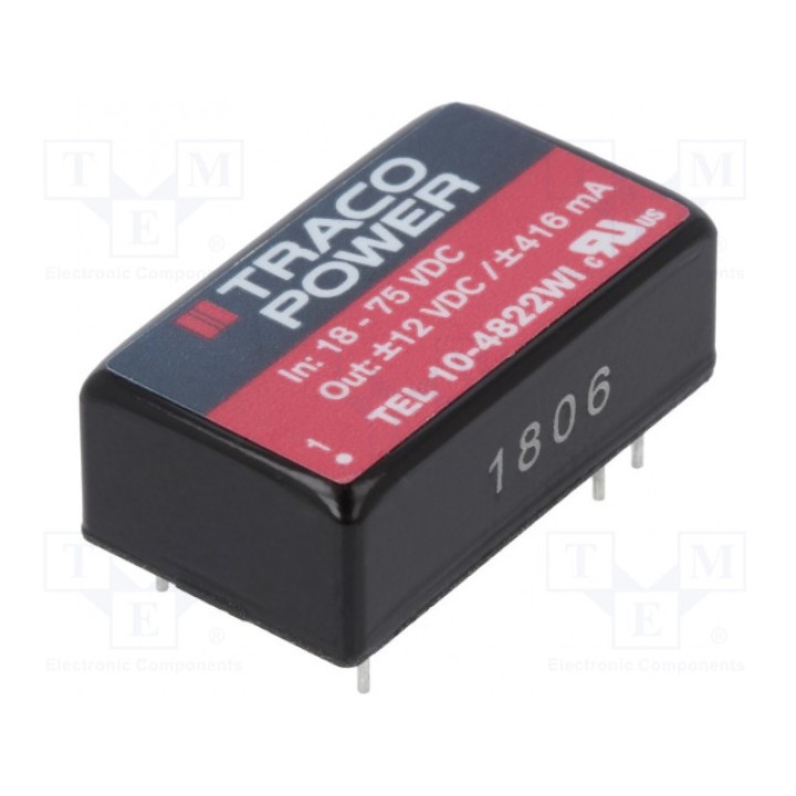 Преобразователь DC/DC TRACO POWER TEL 10-4822WI (TEL10-4822WI)