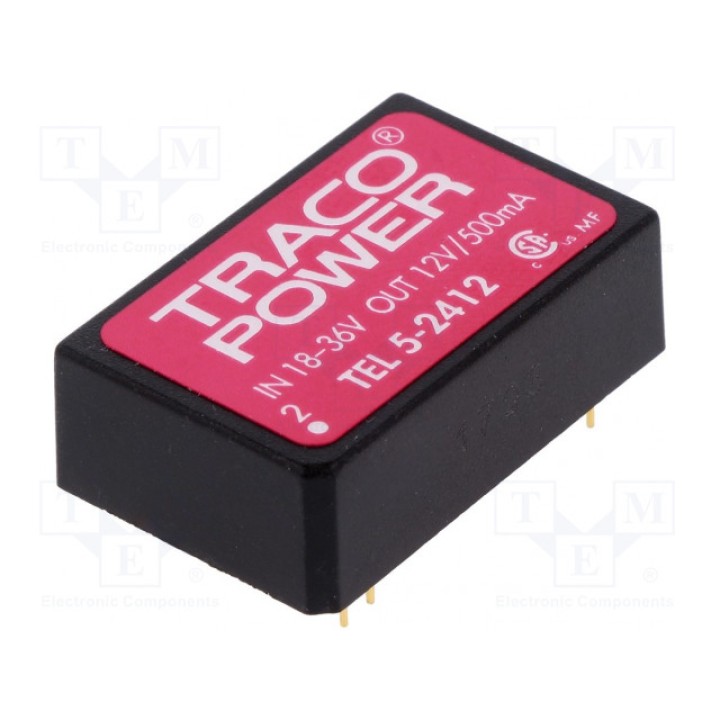 Преобразователь DC/DC TRACO POWER TEL 5-2412 (TEL5-2412)