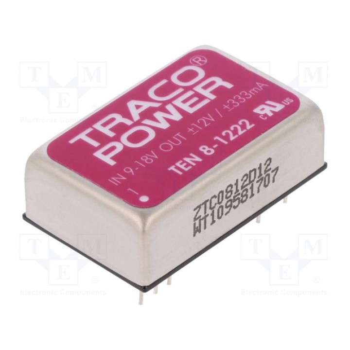 Преобразователь DC/DC TRACO POWER TEN 8-1222 (TEN8-1222)