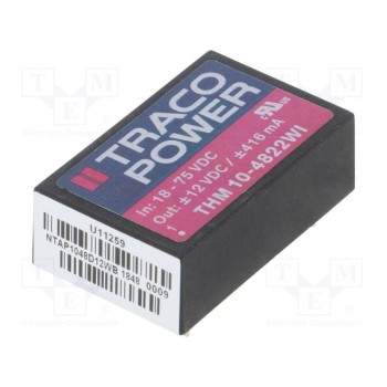 Преобразователь DC/DC TRACO POWER THM10-4822WI