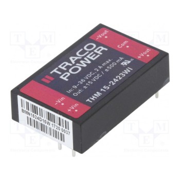 Преобразователь DC/DC TRACO POWER THM15-2423WI