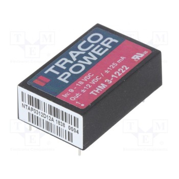 Преобразователь DC/DC TRACO POWER THM3-1222