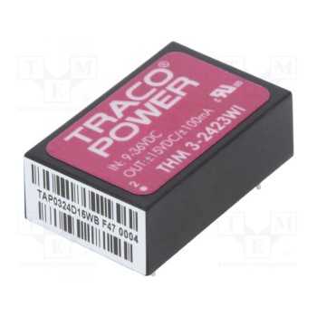 Преобразователь DC/DC TRACO POWER THM3-2423WI