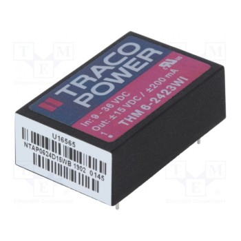 Преобразователь DC/DC TRACO POWER THM6-2423WI