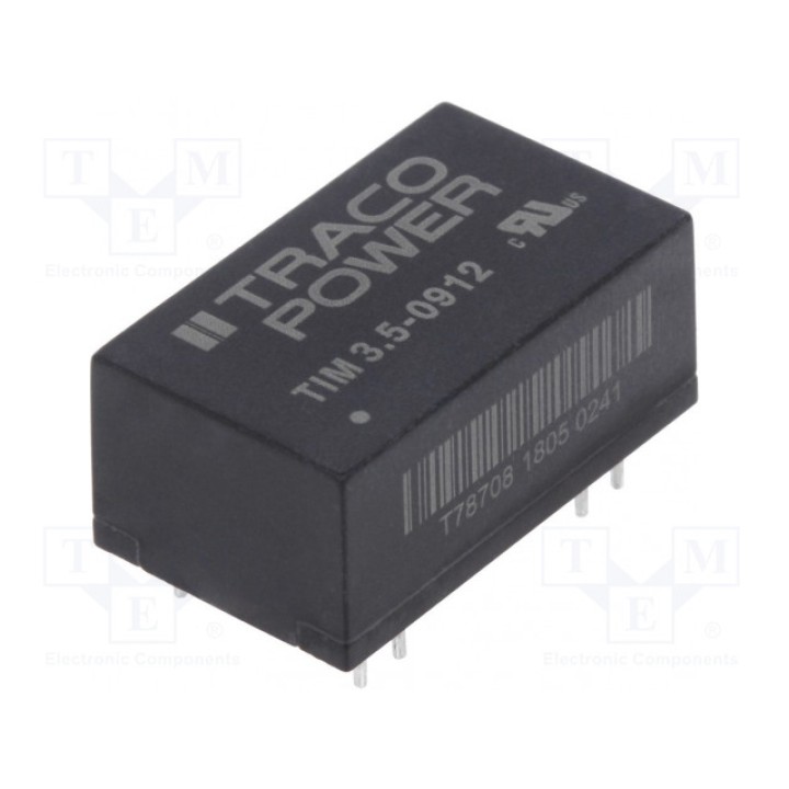 Преобразователь DC/DC TRACO POWER TIM 3.5-0912 (TIM3.5-0912)