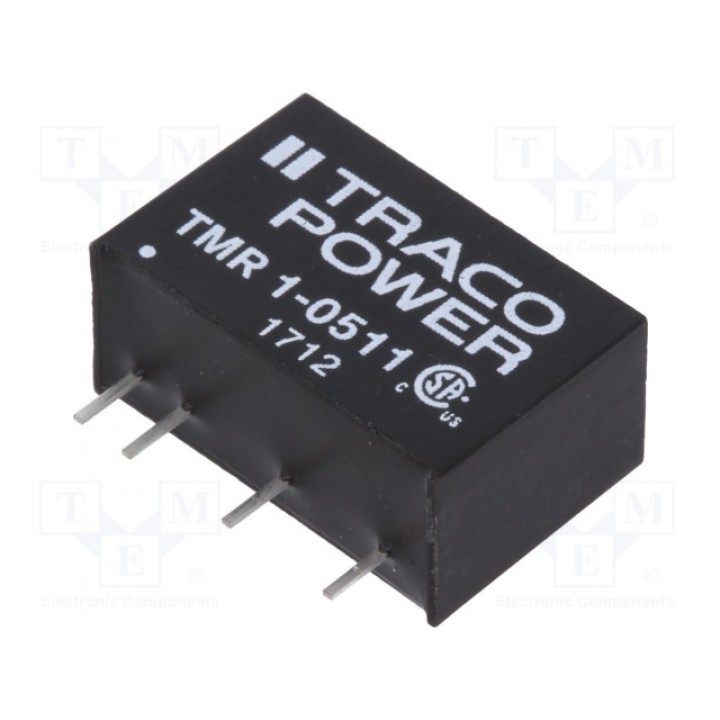Преобразователь DC/DC TRACO POWER TMR 1-0511 (TMR1-0511)