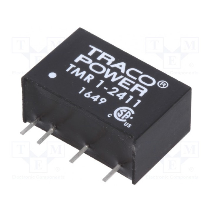 Преобразователь DC/DC TRACO POWER TMR 1-2411 (TMR1-2411)