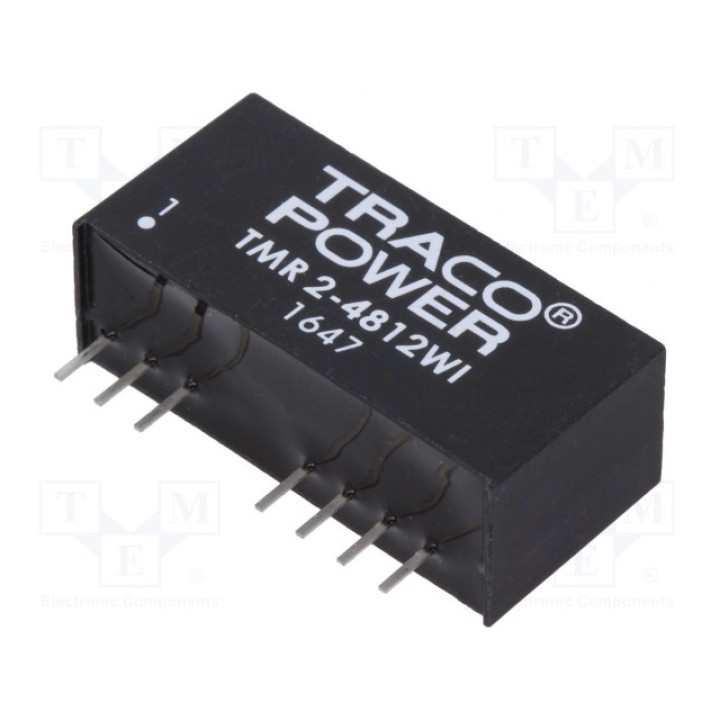Преобразователь DC/DC TRACO POWER TMR 2-4812WI (TMR2-4812WI)