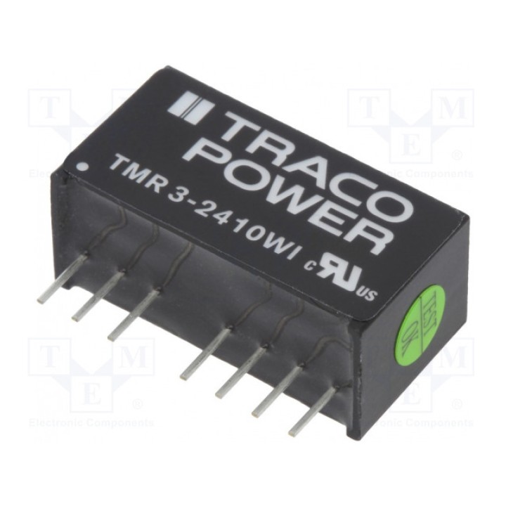 Преобразователь DC/DC 3Вт TRACO POWER TMR 3-2410WI (TMR3-2410WI)