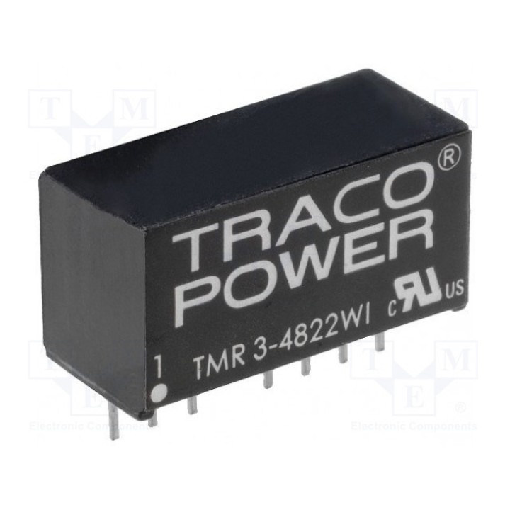 Преобразователь DC/DC TRACO POWER TMR 3-4822WI (TMR3-4822WI)