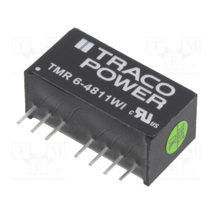 Преобразователь DC/DC 6Вт TRACO POWER TMR 6-4811WI (TMR6-4811WI)