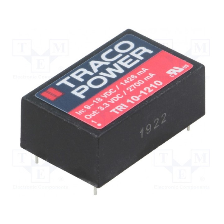 Преобразователь DC/DC TRACO POWER TRI 10-1210 (TRI10-1210)