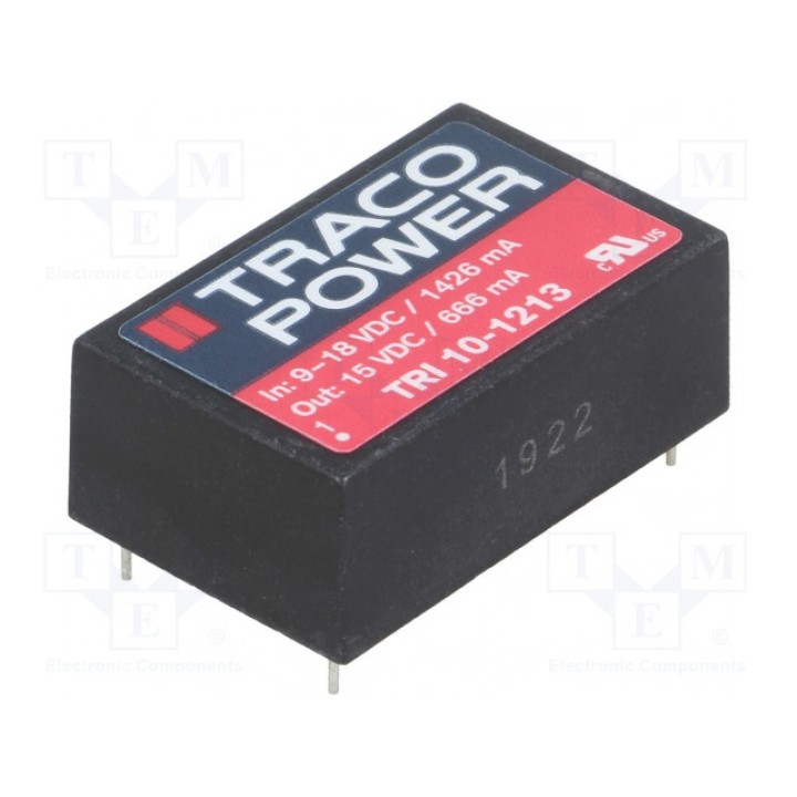 Преобразователь DC/DC TRACO POWER TRI 10-1213 (TRI10-1213)