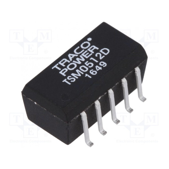 Преобразователь DC/DC TRACO POWER TSM 0512D (TSM0512D)