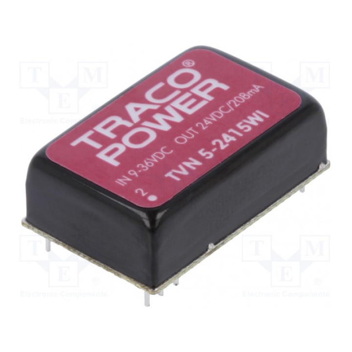 Преобразователь DC/DC TRACO POWER TVN 5-2415WI (TVN5-2415WI)