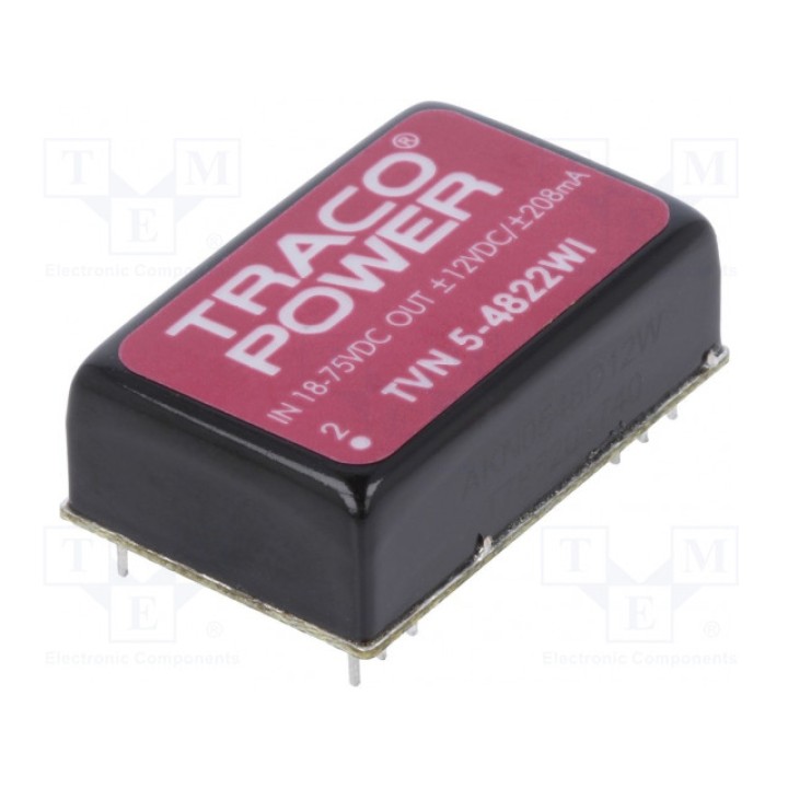 Преобразователь DC/DC TRACO POWER TVN 5-4822WI (TVN5-4822WI)