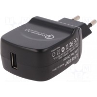 Зарядное устройство USB LVSUN LS-QW15-BK
