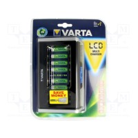 Зарядустр микропроцессорное VARTA LCD-MULTI-CHARGER